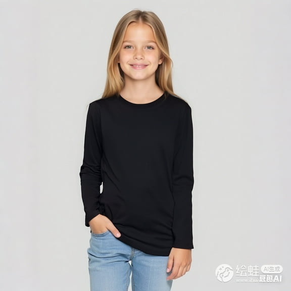 LIUYUNNN Kids Boys Shirts Black Pullover Long Sleeve Tees for Crewneck Top Tees Shirts Comfort Colors Boys Clothes6-7 Years Boys Girls Fall and Winter Outfits