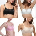 thumbnail image 3 of Women's Lace Push-up Bra Seamless Stretchy Tube Top, 3 of 3