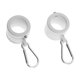 thumbnail image 4 of Paquete de 2 clips para mástil de bandera, anillo de montaje giratorio de nailon, sin enredos, con mosquetones para anillos de mástil de 1"-1" de diám, 4 of 8