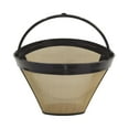 thumbnail image 4 of Cesta de filtro de café con fondo de malla, portátil, de malla fina, reutilizable, resistente, de repuesto para cafetera, ideal para acampar en casa., 4 of 10