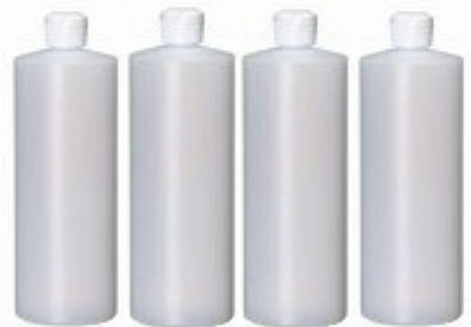 Brand New 6-32 Oz HDPE Plastic Bottles with Squeeze Top Reusable 6 Count