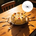 thumbnail image 6 of Eqslft Pie Cutter Cake Marker Round 14Inches Diameter Stainless Steel Cake Cutter Slicer Rust Proof, Divider with Side Handle Press, 6/7/9 Equal Portion Cake Cutting Tool, 6 of 8