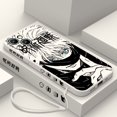 thumbnail image 2 of Jujutsu Kaisen Gojo Anime Phone Case para Apple iPhone 15 14 13 12 11 Pro Max Plus 8 7 SE Liquid Left Rope Capa Cover, 2 of 5