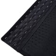 thumbnail image 5 of JANDEL Hollow Breathable Steel-bone Abdominal Belt with Six Rows of 13 Buckles Plastic Belt, Black M, 5 of 12