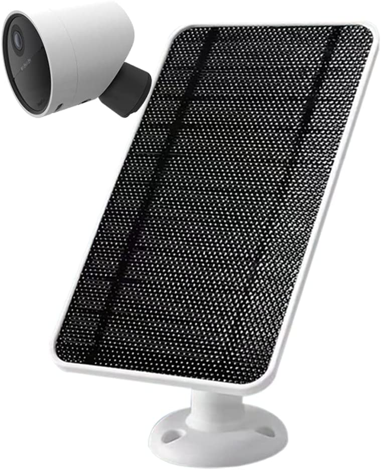 JJMASEE Solar Panel Compatible with SimpliSafe Wireless Outdoor