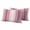Pink, variant on Outdoor Waterproof Pillow Covers Farmhouse Purple Gradient Line Decorative Throw Pillow Protectors,Pillowcase Cushion Cases for Patio Sofa Garden Couch,16x16in,Pack of 2
