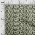 thumbnail image 2 of oneOone Cotton Poplin Twill Dark Green Fabric Floral Dress Material Fabric Print Fabric By The Yard 56 Inch Wide, 2 of 4