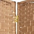 thumbnail image 7 of Red Lantern 3 ft. Short Fiber Weave Folding Screen - Natural - 6 Panels, 7 of 7