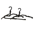 thumbnail image 1 of 2 piezas colgador de ropa plegable portátil perchas funciones armario organizador ropa tendedero, 1 of 7