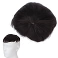 thumbnail image 3 of Piezas De Cabello Masculino, Peluca Corta, Extensión De Cabello Negro Natural, Pérdida De Cabello, Adornos Para Hombres, 3 of 7