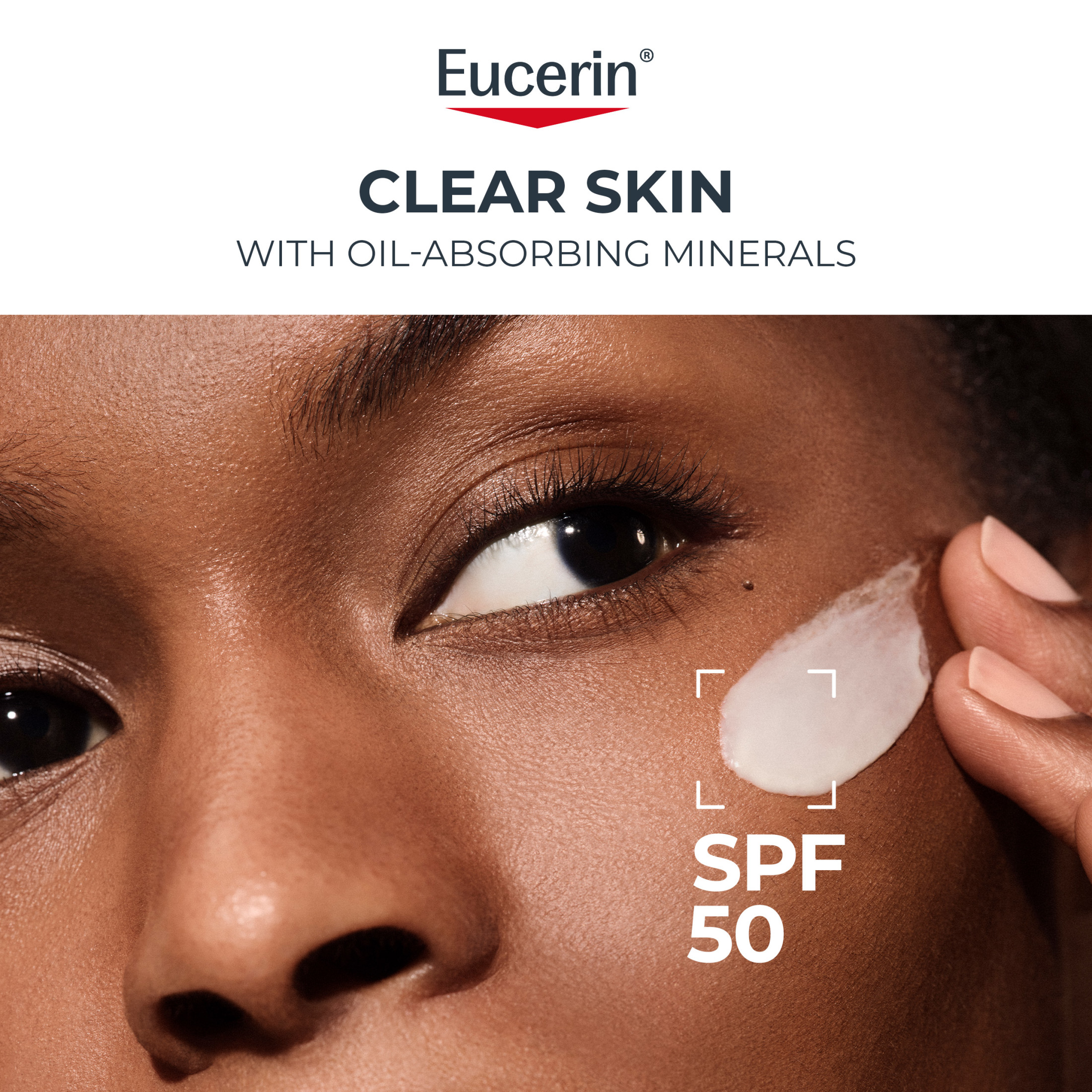 Eucerin Sun Clear Skin Face Sunscreen Lotion SPF 50, 2.5 oz photo 2