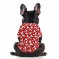 thumbnail image 4 of Christmas Dog Pajamas Xmas Pet Pjs with Snowman Elk Patterns Christmas Dog Onesie Jumpsuits Jammies Clothes Stretchy Shirts Comfy Outfit Costume Apparel for Small Medium Large Dogs, 4 of 5