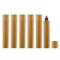 thumbnail image 1 of EeaseCA 6pcs 10ml Natural Bamboo Refillable Empty Essential Oil Roller Ball Bottle, 1 of 7