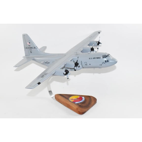 Lockheed Martin® C-130H, 180th Airlift Squadron, Mahogany 1/74 (21") Scale Model