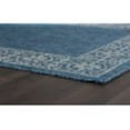 thumbnail image 5 of Veranda Traditional 2.7' x 7' Indigo and Light Gray Polypropylene Outdoor Area Rug, 5 of 8