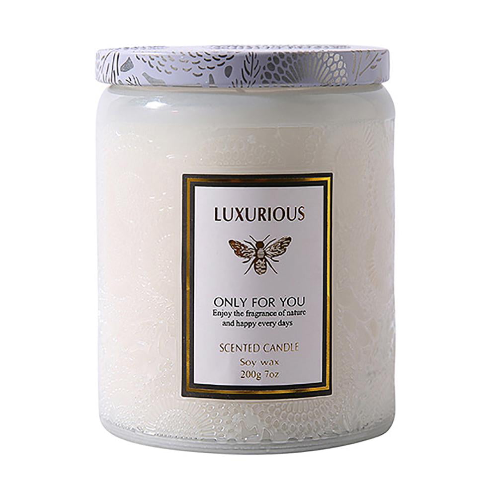 40hr WILD LEMONGRASS Triple Scented Natural & Refreshing ORGANIC SOY JAR CANDLE 