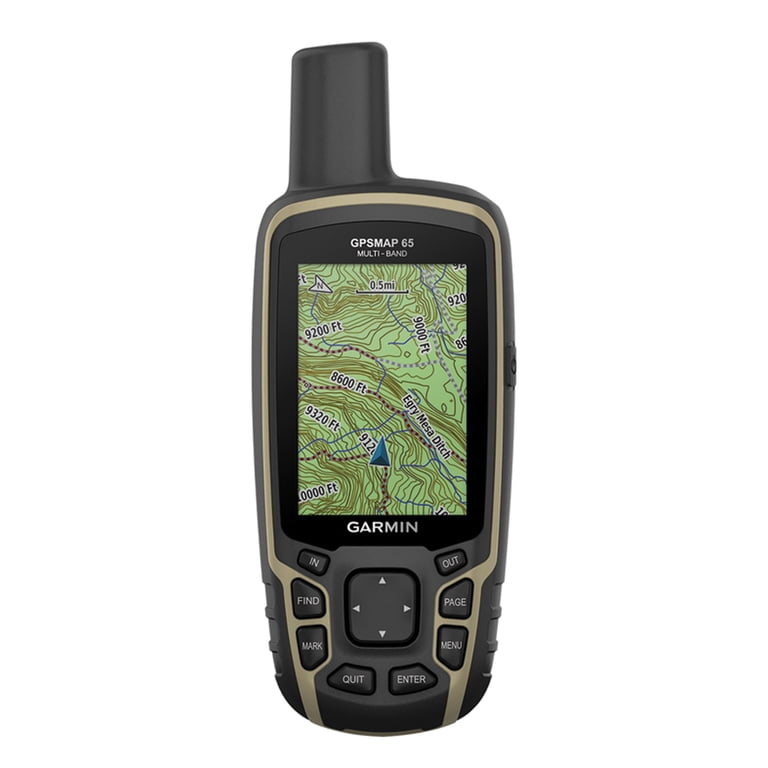 GARMIN, GPSMAP 65 Handheld GPS, 010-02451-00, Multi-Band GNSS