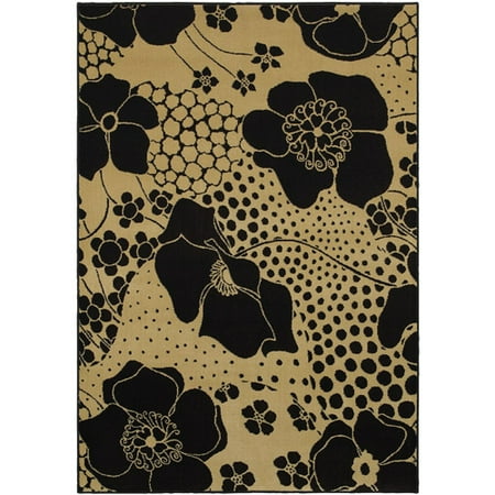 Shaw Living Ebony Wildflower Rug