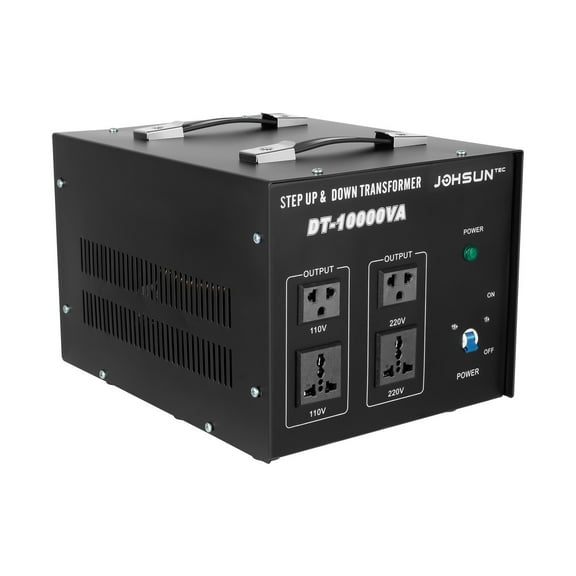 ST-10000 Heavy Duty Voltage Converter Power Transformer Step Up/Down 110V to/from 220V