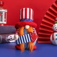 thumbnail image 4 of Win s Way Patriotic Short Leg Figurine 4th of July Decorations Short Leg Ornament Red White Blue Tabletop Decor Tiered Tray Shelf Sitter, 4 of 4