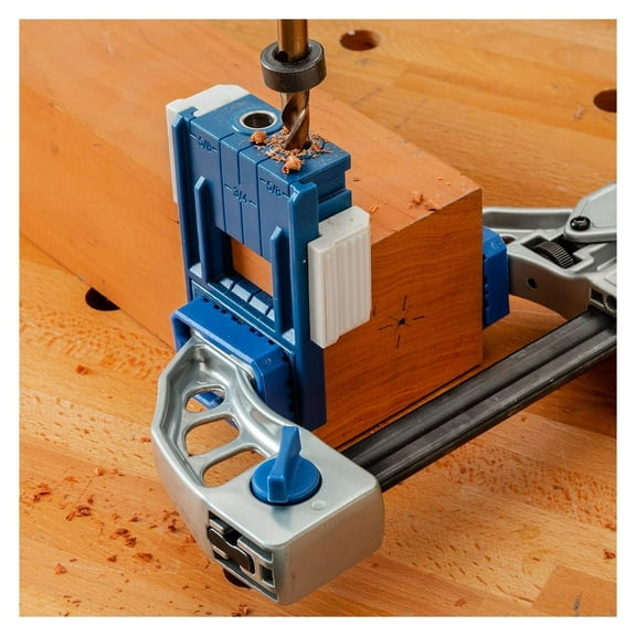 KioJJp 1/2'' Doweling Jig Kit with Bit and Stop Collar