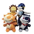 thumbnail image 2 of Muñeco de peluche de anime con forma de oso, dinosaurio verde, flor y zorro, 2 of 3