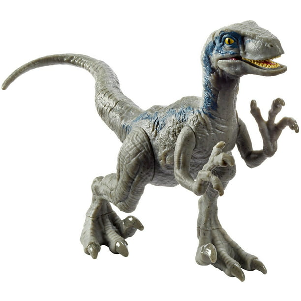 Jurassic World Attack Pack Velociraptor Blue Walmart Com Walmart Com