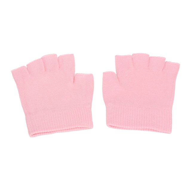 Guantes De Gel Sin Dedos Para Spa, Suavizantes, 2 Unidades, Guantes De Gel Hidratante Reutilizables, Fáciles De Absorber, Respetuosos Con La Piel Para Piel Seca Y Agrietada
