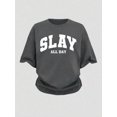 thumbnail image 7 of Girls' Graphic Print Short Sleeve Top and Pants Set, Casual 2 Piece Outfit for Youth Girls, 7 of 7