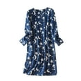 thumbnail image 1 of Kelon Chemises de Nuit et T-Shirts de Nuit pour Femmes Liquidation Chemise de Nuit en Polyester pour Femmes Chemises de Nuit à Manches Longues pour Femmes Chemises de Sommeil Robe de Pyjama Mignonne Tenue de Nuit Décontractée Chemises de Nuit Imprimées Robe T-Shirt, 1 of 2