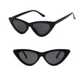 thumbnail image 3 of Cat Eye Sunglasses for Women Vintage Goggles Plastic Frame Retro Sunglasses Woman Sun Glasses Cute Fashion Trendy Lightweight Beach Vacation Outfits, 3 of 9