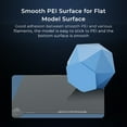 thumbnail image 5 of Printing Platform,Soft Model Removal Suitable K1c 3d Temperature Resistance Suitable Smooth Pei Build Pei Build Plate Resistance Suitable K1c Model Removal Temperature K1c Smooth Pei Huiop, 5 of 6