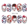 thumbnail image 1 of braveheart Watermark Nail Sticker Tatoos Halloween Eye nail wrap Colorful Eyes Skull Element Nail Wraps DIY Manicure Sticker, 1 of 8