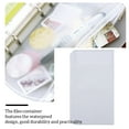 thumbnail image 2 of justharion 10 Pieces Zipper Pouch Container Convenient PVC Documents Pouches Document Holding Bag Storage Containers for Home Office School A6, 2 of 5