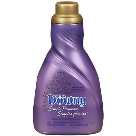 Downy: Simple Pleasures Amethyst Mist Radiance Collection Splendeur Ultra Fabric Softener, 62 fl oz