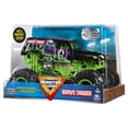 thumbnail image 5 of Monster Jam, Official Grave Digger Monster Truck, Die-Cast Vehicle, 1:24 Scale, 5 of 5
