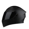 thumbnail image 3 of Casco de motocicleta de cara completa con auriculares Bluetooth incorporados, estilo retro, moderno, de seguridad, para exteriores, para hombres y mujeres, casco de carreras con capacitancia, 3 of 5