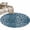 Blue, variant on Pink Leopard Round Rug 3ft Washable Circle Entryway Rugs Non Slip Elegant Modern Art Aesthetics Area Rug Indoor Floor Carpet for Bedroom Kitchen Living Room Home Office Dining Room Nursery
