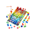 thumbnail image 1 of Tablero Juego Educativo Montessori Pesca Letra Número Animal, 1 of 5