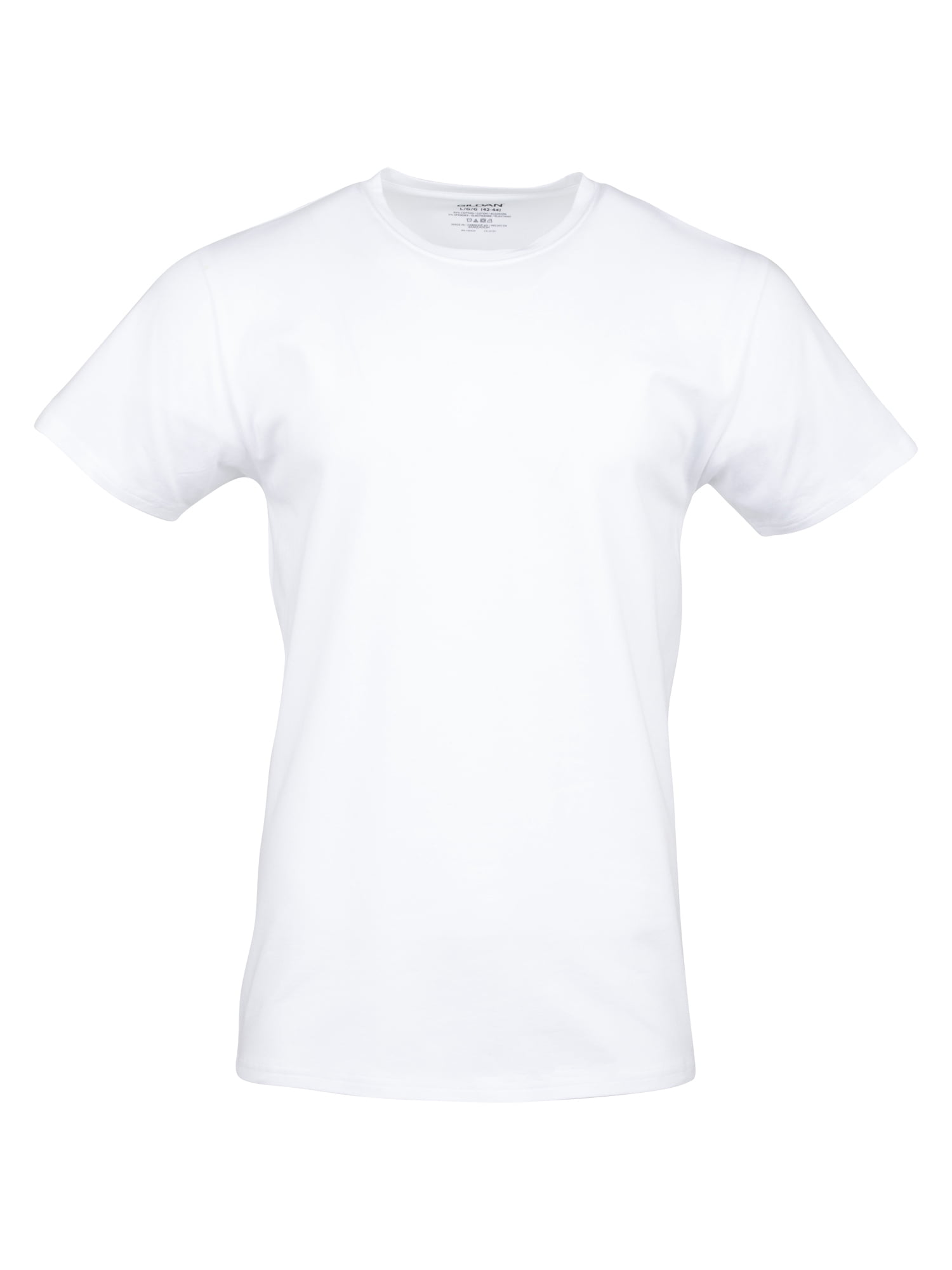 Gildan Men's Short Sleeve Cotton Stretch Crew T-Shirts up to 2XL, 3-Pack