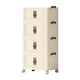 thumbnail image 4 of Armario De Almacenamiento Plegable Moderno Y Portátil Para Cocina, Estilo Rústico, Color Beige, 4 Capas, 75 Cm Beige 4 Capas 75 cm, 4 of 8