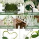 thumbnail image 4 of Flores artificiales ZINHO Wisteria para colgar, 60 ramas, color blanco, 4 of 8