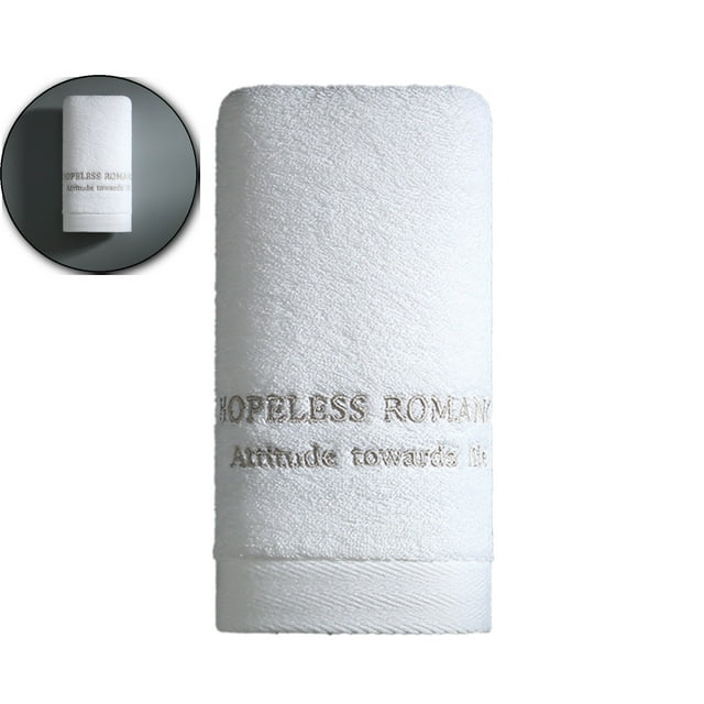 Dvruxg Soft Absorbent Bath Towel, Plush Face Wash Cloth, Quick-Drying Spa Towel for Daily Bathroom Essentials