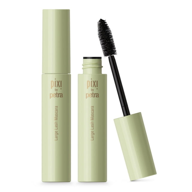 Máscara Pixi Beauty Large Lash Bold Black, 12 ml, voluminizadora
