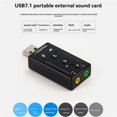 thumbnail image 4 of External USB Sound Card 7.1 Channel Audio Adapter, 4 of 5