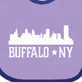thumbnail image 4 of Inktastic Buffalo New York NY Cities Skyline Boys or Girls Baby Bib, 4 of 4