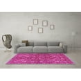 thumbnail image 3 of Ahgly Company Indoor Rectangle Persian Pink Traditional Area Rugs, 8' x 10', 3 of 4
