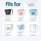 thumbnail image 2 of Filtro de agua de repuesto AQUA CREST para jarras Waterdrop, 2 of 8