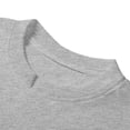 thumbnail image 4 of FRSASU Men's Crew Neck Basic Oversized Tshirts Half Sleeve Plain Loose Fit Summer Pullover Tops Gray, 4 of 9