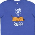 thumbnail image 4 of Inktastic Lab Life is Ruff Yellow Labrador Youth T-Shirt, 4 of 5